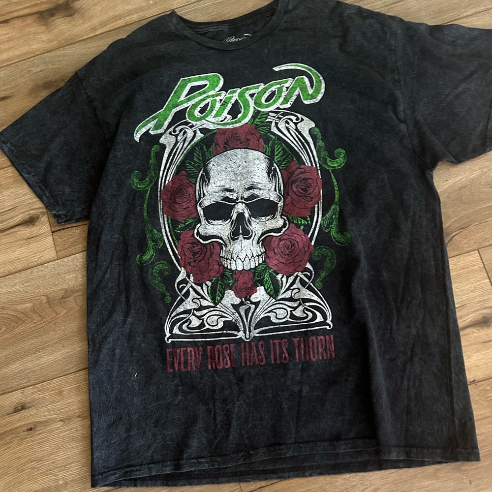 Poison Band “Every Rose Has Its Thorn” Short Sleeve T-Shirt